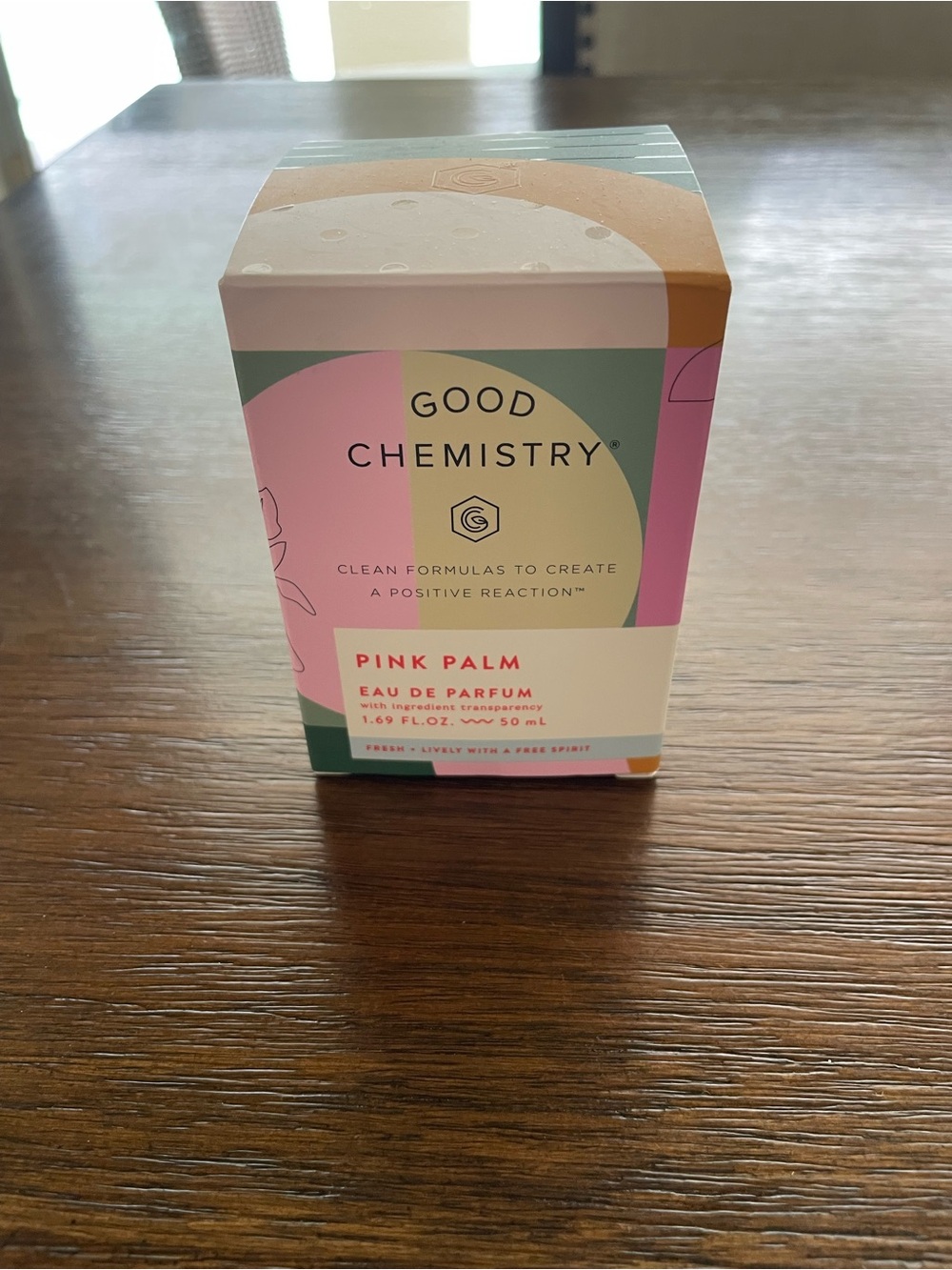 New Good Chemistry Pink Palm Eau de Parfume sweet citrus fragrance 1.69oz 50ml